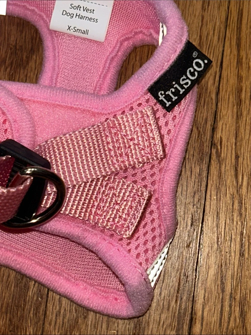 Frisco Pink Mesh Dog Harness - Soft Reflective Design NWT